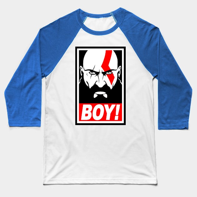 BOY! Baseball T-Shirt by wloem